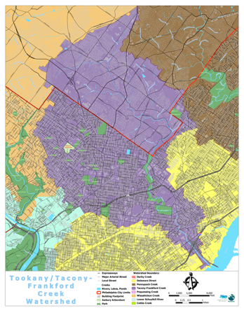 Wissahickon Watershed section of Philadelphia