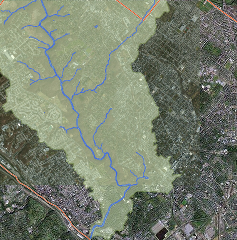 Wissahickon Watershed section of Philadelphia